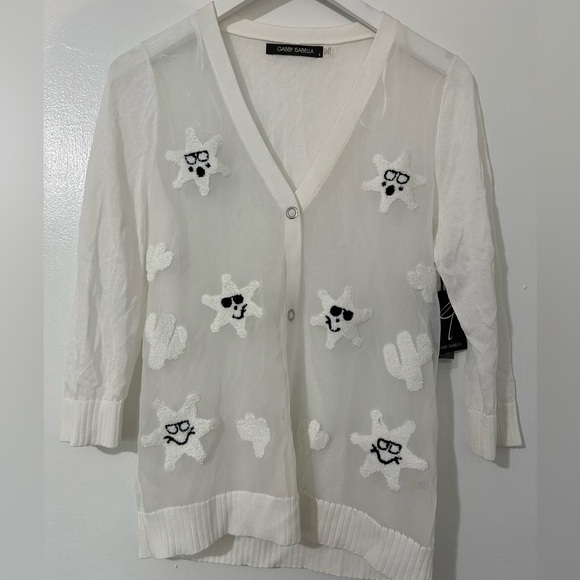 BNWT white cardigan - Picture 1 of 2